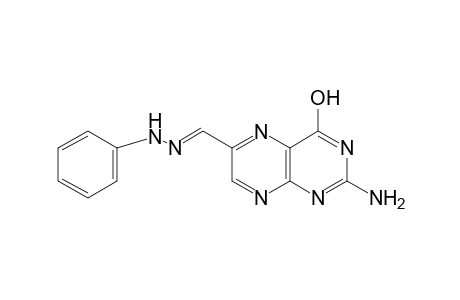 2-AMINO-4-HYDROXY-6-PTERIDINECARBOXALDEHYDE, PHENYLHYDRAZONE