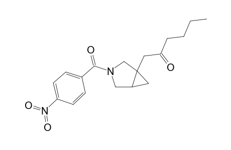 (5.beta.)-N-(4-Nitrobenzoyl)-1.beta,-(2-oxohexanyl)-3-azabicyclo[3.1.0]hexane