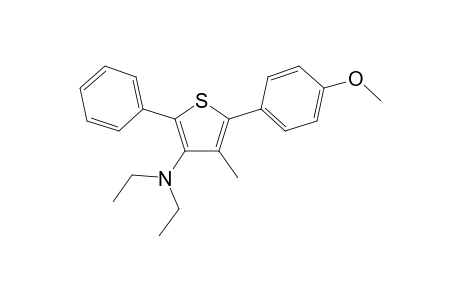 2-(p-Methoxyphenyl)-4-diehylamino-3-methyl-5-phenylthiophene