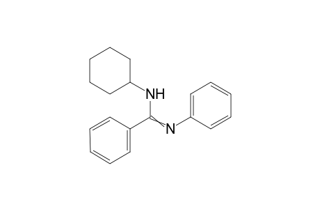 N-Cyclohexyl-N'-phenylbenzimidamide