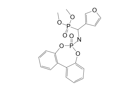 6-OXO-6-LAMBDA(5)-DIBENZO-[D,F]-[1,3,2]-DIOXAPHOSPHEPINE-6-YL-DIMETHYL-3-FURYL-AMINOMETHYL-PHOSPHONATE