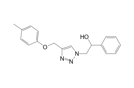 1-Phenyl-2-[4-(p-tolyloxymethyl)-1H-1,2,3-triazol-1-yl]-ethanol