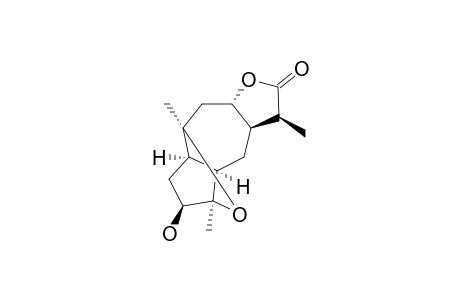 3-BETA-HYDROXY-4-BETA,10-BETA-EPOXY-1-ALPHA-H,5-ALPHA-H,11-ALPHA-H-GUAIAN-8-ALPHA,12-OLIDE