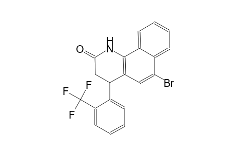 benzo[h]quinolin-2(1H)-one, 6-bromo-3,4-dihydro-4-[2-(trifluoromethyl)phenyl]-