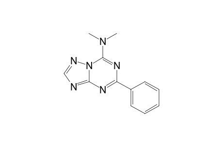 4-Dimethylamino-2-phenyl-1,2,4-triazolo[4,3-a][1,3,5]triazine