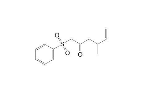 4-Methyl-1-(phenylsulfonyl)-5-hexen-2-one