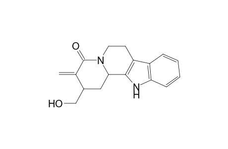 2-(hydroxymethyl)-3-methylene-1,2,6,7,12,12b-hexahydroindolo[2,3-a]quinolizin-4-one