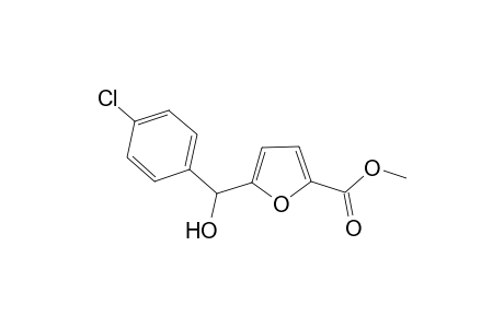 Methyl 2-(.alpha.-hydroxy-4-chlorobenzyl)furan-2-carboxylate