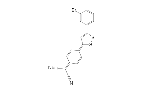 Propanedinitrile, [4-[5-(3-bromophenyl)-3H-1,2-dithiol-3-ylidene]-2,5-cyclohexadien-1-ylidene]-