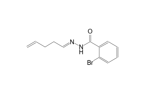 benzoic acid, 2-bromo-, 2-[(E)-4-pentenylidene]hydrazide