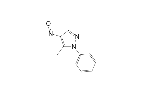 5-Methyl-4-nitroso-1-phenyl-1H-pyrazole