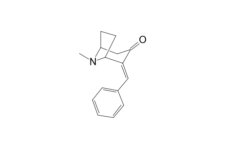 (4E)-4-benzal-8-methyl-8-azabicyclo[3.2.1]octan-3-one