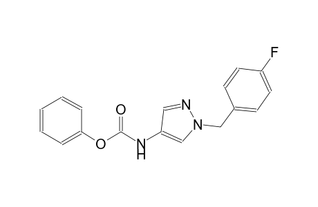 phenyl 1-(4-fluorobenzyl)-1H-pyrazol-4-ylcarbamate