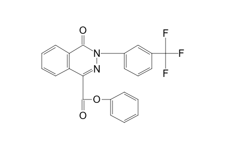 3,4-DIHYDRO-4-OXO-3-(alpha,alpha,alpha-TRIFLUORO-m-TOLYL)-1-PHTHALAZINECARBOXYLIC ACID, PHENYL ESTER