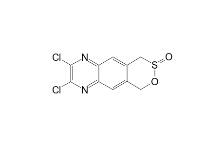 2,3-Dichloro-8,9-dihydro-6H-8.landa.4-[1,2]oxathiino[4,5-g]quinoxalin-8-one, sultine