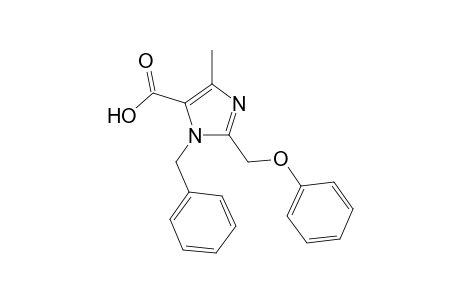 3-Benzyl-5-methyl-2-phenoxymethyl-3H-imidazole-4-carboxylic acid