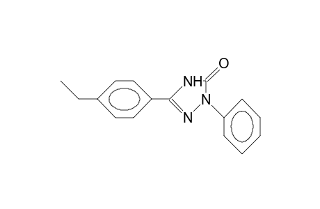 2-Phenyl-5-(4-ethyl-phenyl)-2,3-dihydro-1,2,4-triazol-3-one
