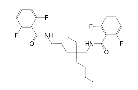 N-(2-{3-[(2,6-difluorobenzoyl)amino]propyl}-2-ethylhexyl)-2,6-difluorobenzamide