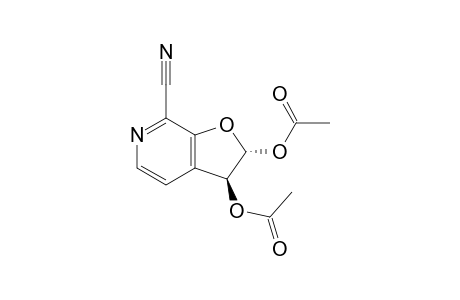 (2R,3S)-2,3-Diacetoxy-2,3-dihydro-7-cyanofuro[2,3-c]pyridine
