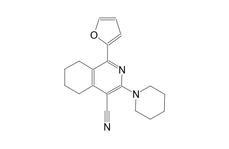 4-isoquinolinecarbonitrile, 1-(2-furanyl)-5,6,7,8-tetrahydro-3-(1-piperidinyl)-