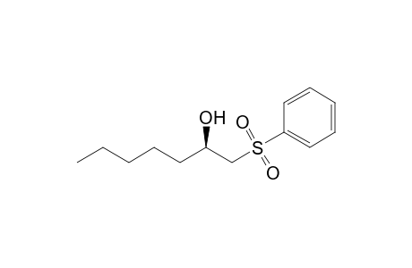 (R)-1-(Phenylsulfonyl)heptan-2-ol