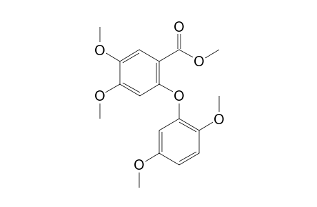 2-(2,5-Dimethoxyphenoxy)-4,5-dimethoxybenzoic Acid Methyl Ester