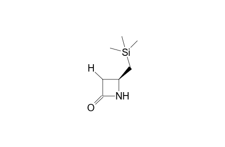 4-(Trimethylsilylmethyl)-2-azetidinone