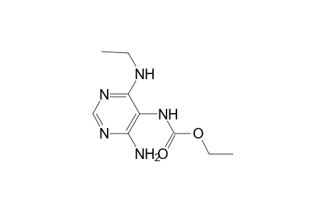 Carbamic acid, N-(4-amino-6-ethylaminopyrimidin-5-yl)-, ethyl ester