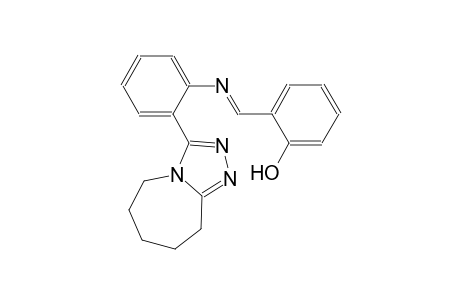 phenol, 2-[(E)-[[2-(6,7,8,9-tetrahydro-5H-[1,2,4]triazolo[4,3-a]azepin-3-yl)phenyl]imino]methyl]-