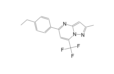 5-(4-ethylphenyl)-2-methyl-7-(trifluoromethyl)pyrazolo[1,5-a]pyrimidine
