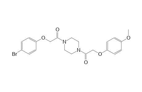 piperazine, 1-[(4-bromophenoxy)acetyl]-4-[(4-methoxyphenoxy)acetyl]-