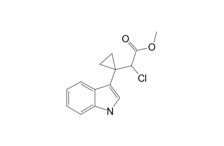 METHYL-2-CHLORO-2-[1-(1H-INDOL-3-YL)-CYCLOPROPYL]-ACETATE