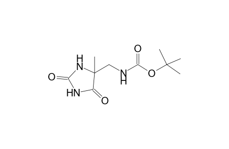 t-Butyl [(4-methyl-2,5-dioxoimidazolidin-4-yl)methylcarbamate