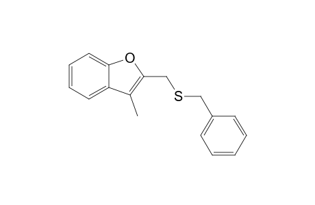 2-[(Benzylsulfanyl)methyl]-3-methylbenzofuran