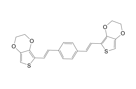 2,2'-(3,4-Ethylenedioxy)dithienyl).omega.,.omega.'-1,4-divinylbenzene