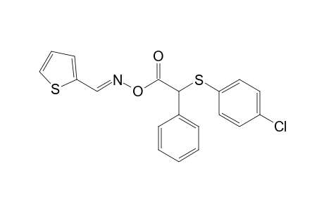 2-thiophenecarboxaldehyde, O-{[(p-chlorophenyl)thio]phenylacetyl}oxime