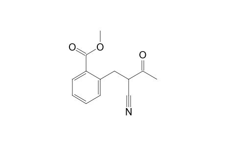 2-(Methoxycarbonyl)-.alpha.-acetyl-dihydrocinnamyl-nitrile