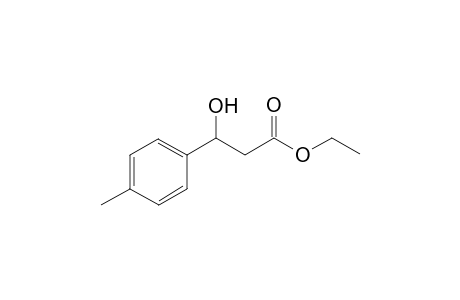 Ethyl 3-hydroxy-3-(4-methylphenyl)-propionate