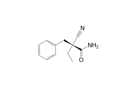 (S)-2-Cyano-2-ethyl-3-phenylpropanamide