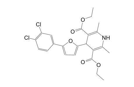 3,5-pyridinedicarboxylic acid, 4-[5-(3,4-dichlorophenyl)-2-furanyl]-1,4-dihydro-2,6-dimethyl-, diethyl ester