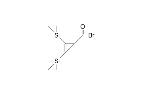 2,3-Bis(trimethylsilyl)-2-cyclopropene-1-carboxylic acid, bromide
