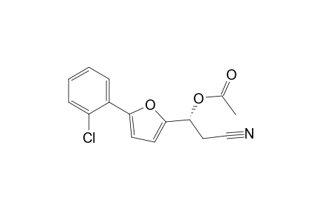 R-3-[5-(2-Chlorophenyl)furan-2-yl]-3-acetoxypropanenitrile