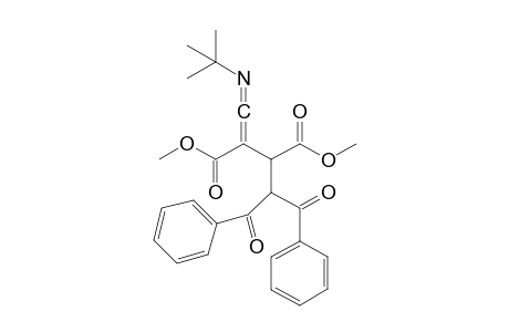 2-(1-benzoyl-2-keto-2-phenyl-ethyl)-3-(tert-butyliminomethylene)succinic acid dimethyl ester