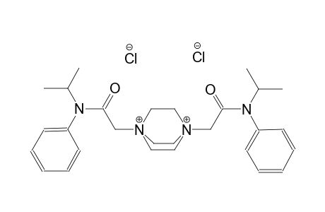 1,4-bis[2-(isopropylanilino)-2-oxoethyl]-1,4-diazoniabicyclo[2.2.2]octane dichloride