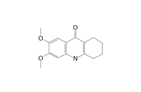 1,2,3,4-Tetrahydro-6,7-dimethoxy-9-acridanone