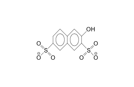 3,6-Disulfo-2-naphthol dianion