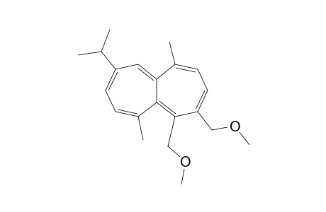 4,5-bis(Methoxymethyl)-1,6-dimethyl-9-(1'-methylethyl)heptalene