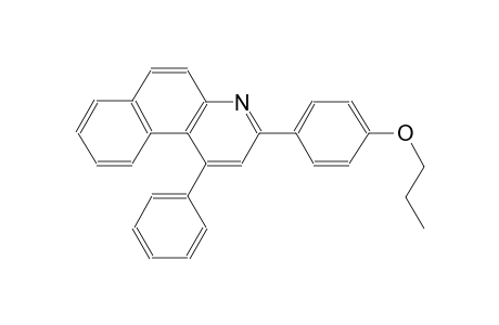 1-Phenyl-3-(4-propoxy-phenyl)-benzo[f]quinoline