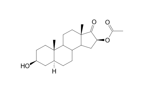 3.beta.-Hydroxy-17-oxo-5.alpha.-androstan-16.beta.-yl acetate