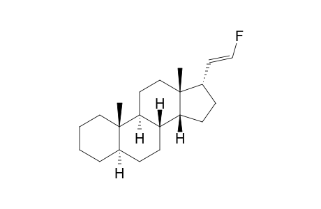 17-(trans-2-Fluoroethenyl)-5.alpha.-androstane